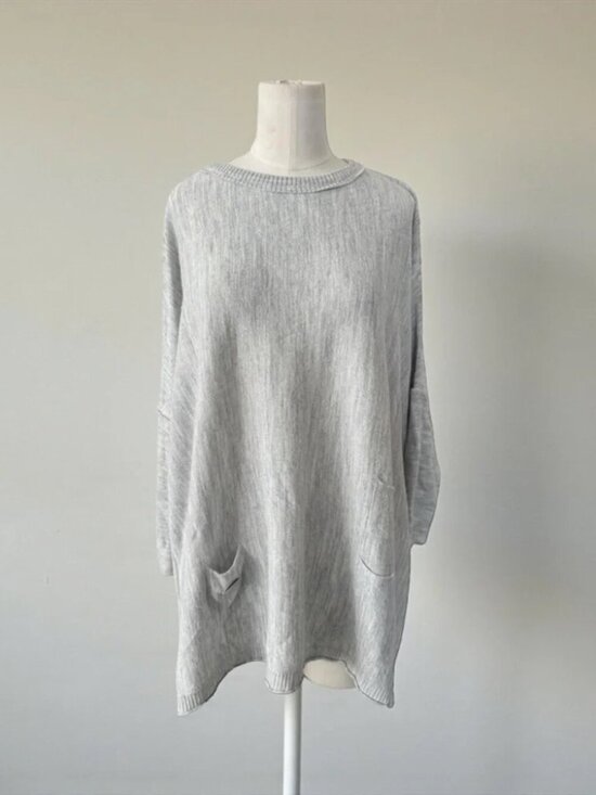 Mersea Sweaters - Catalina Sweater in Ash by Mersea - One Size
